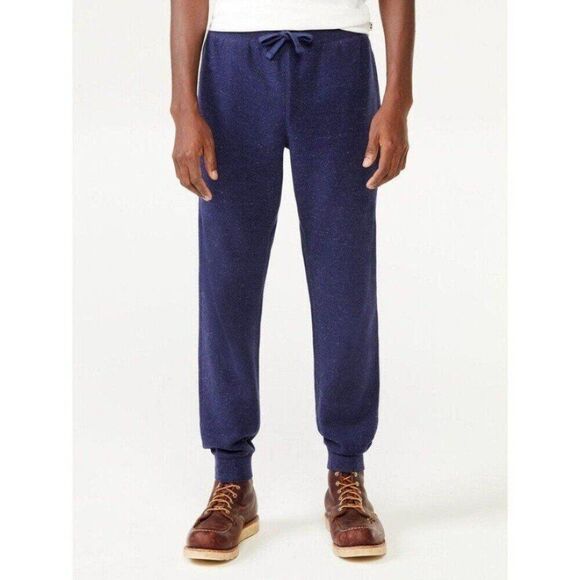 Sweatpants  . Tapered Leg . Size: Small {34-36} . Jacquard Rib . Pull on Style - Picture 3 of 6